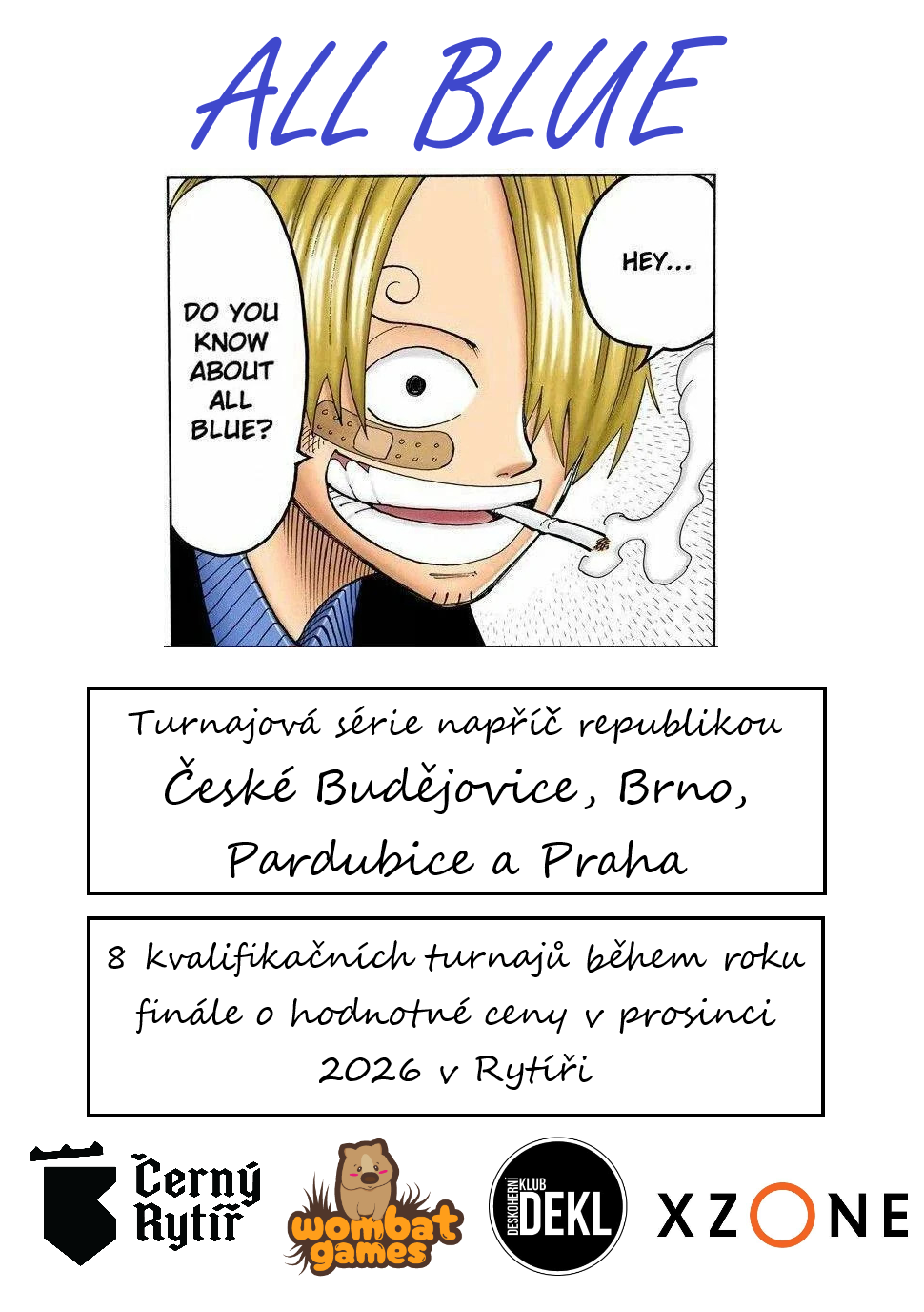 🏴‍☠️ ALL BLUE – ONE PIECE TCG KVALIFIKACE